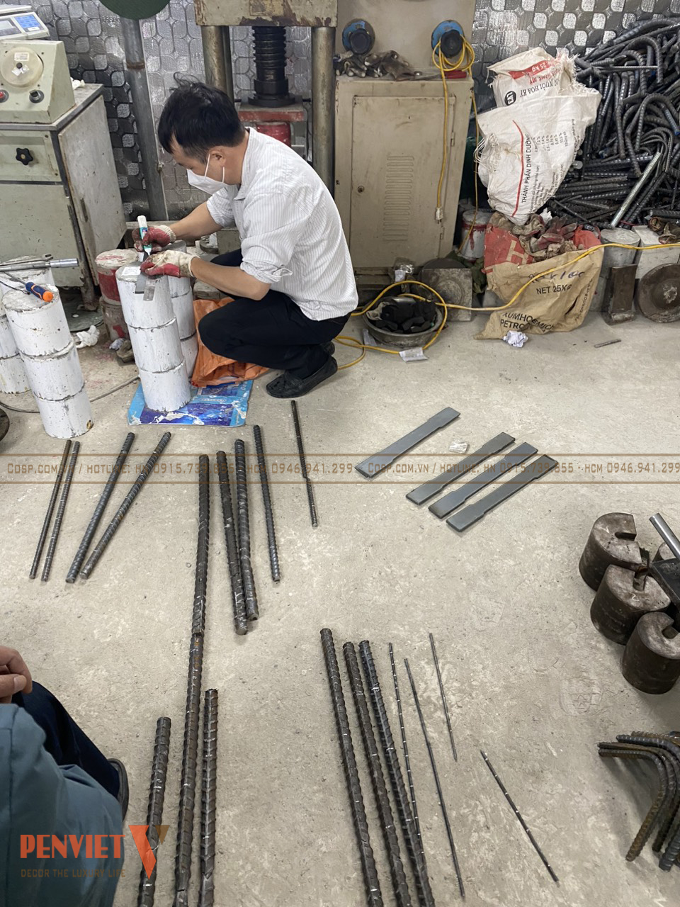 Kiểm nghiệm chất lượng khung thép với chuyên gia trước thi công