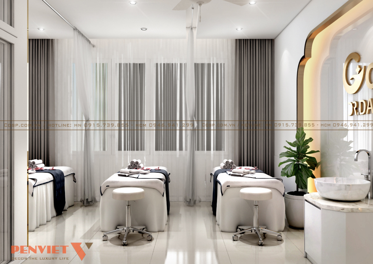 Không gian phòng khám da liễu