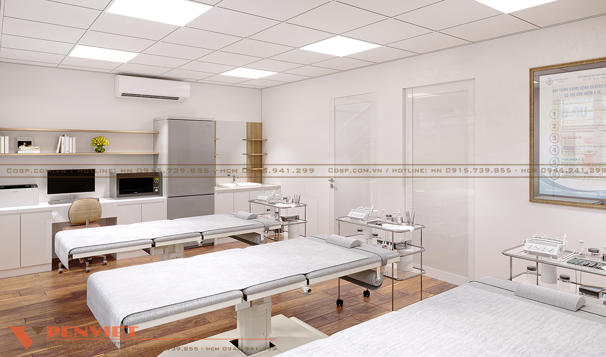 Hệ tủ lavabo bền bỉ, đáp ứng nhu cầu sử dụng của y bác sĩ