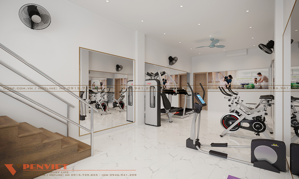 Gương soi tạo động lực để bệnh nhân tập thể thao