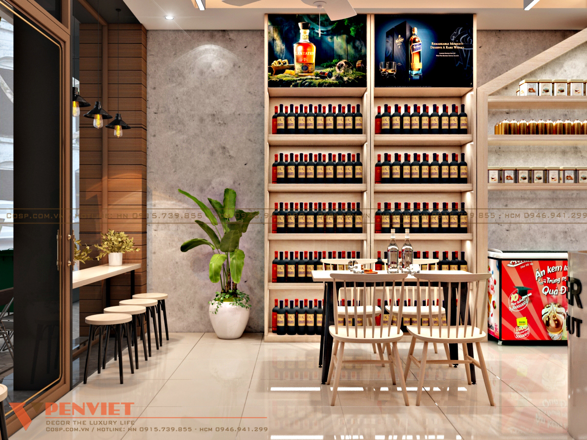 Tận dụng mọi không gian trưng bày sản phẩm