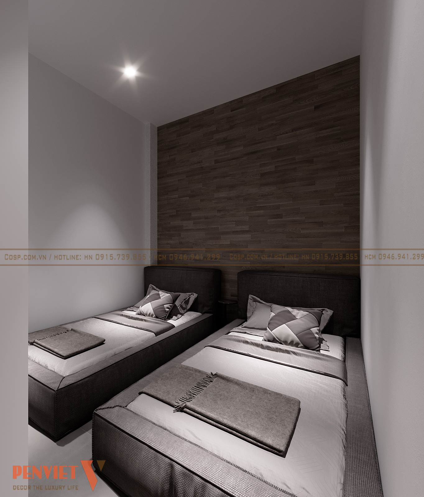 Giường ngủ tạo sự thoải mái cho nhân viên