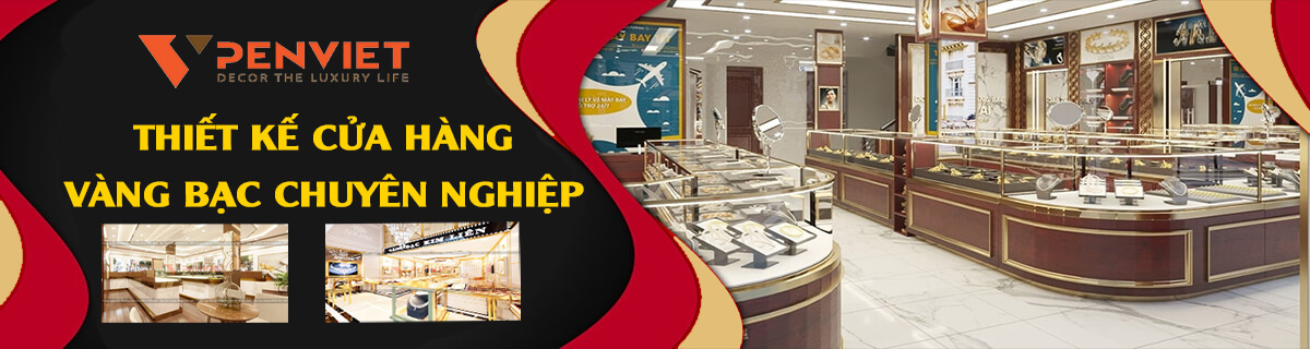 Thiết kế tiệm vàng