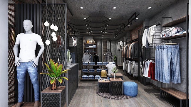 Sử dụng manocanh để trưng bày mẫu quần áo mới nhất của shop