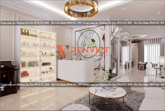 Thiết kế spa chi phí thấp nhưng vẫn vô cùng sang trọng