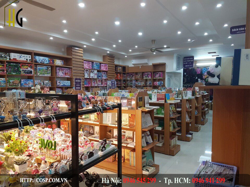 Thiết kế nhà sách Phương Anh