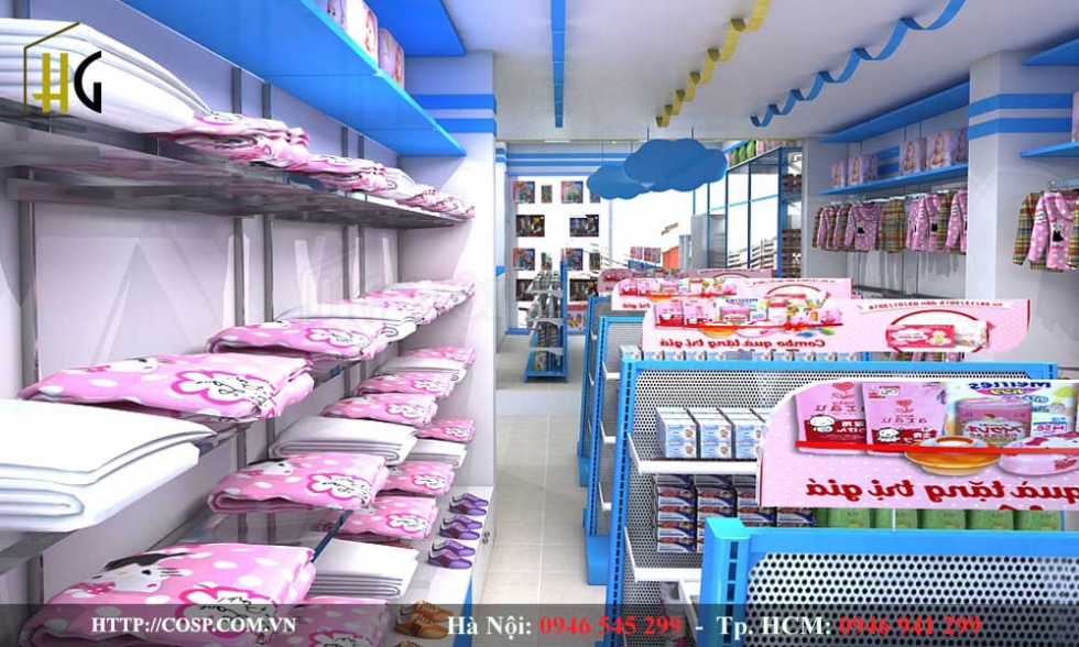 thiet ke noi that shop me va be quynh mai 7
