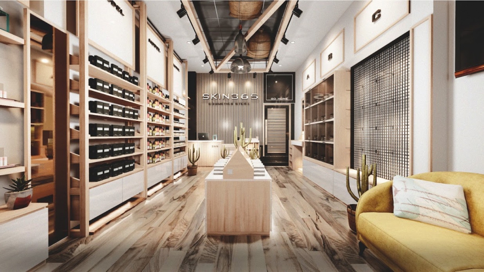 Mẹo trang trí nội thất shop mỹ phẩm - Và cách thiết kế shop mang phong cách riêng biệt