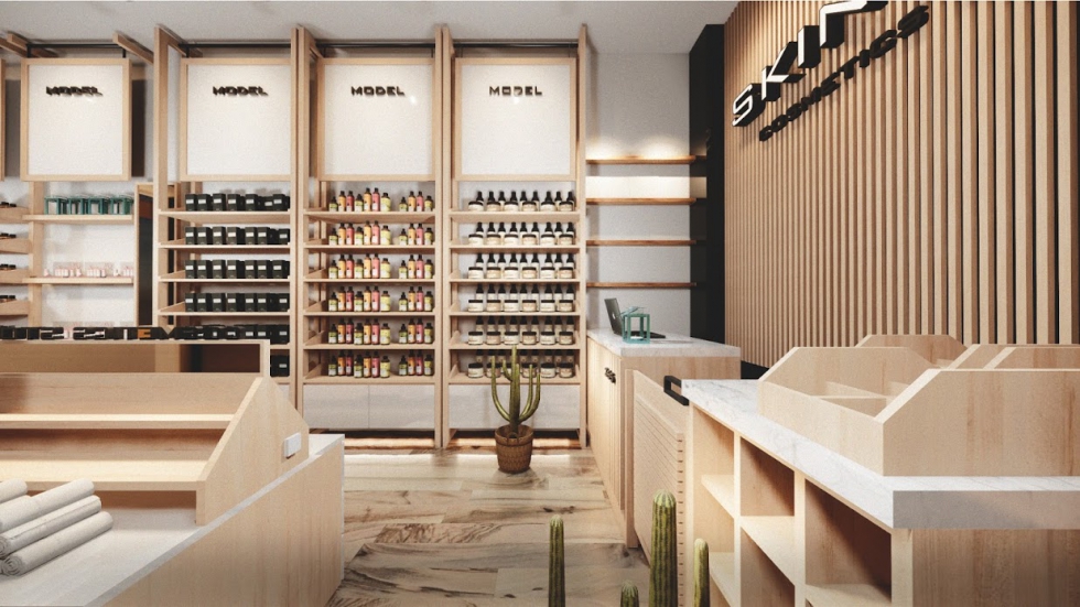 Mẹo trang trí nội thất shop mỹ phẩm - Và cách thiết kế shop mang phong cách riêng biệt