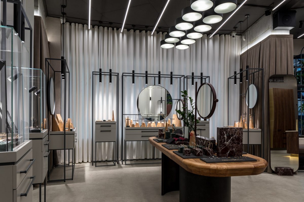 Thiết kế nội thất shop phụ kiện khiến chị em ao ước được sự dụng nó