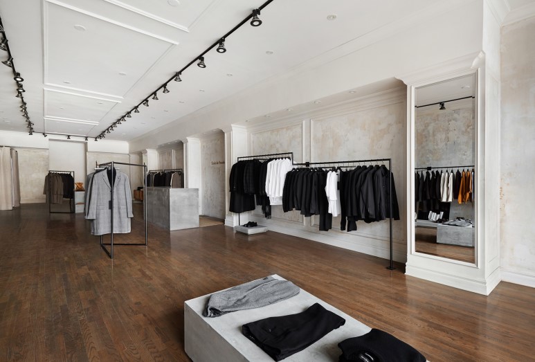 Thời Trang - Thiết kế nội thất shop thời trang nam phong cách hàn quốc