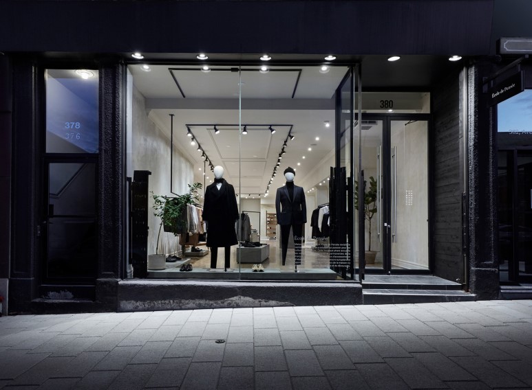 Thời Trang - Thiết kế nội thất shop thời trang nam phong cách hàn quốc