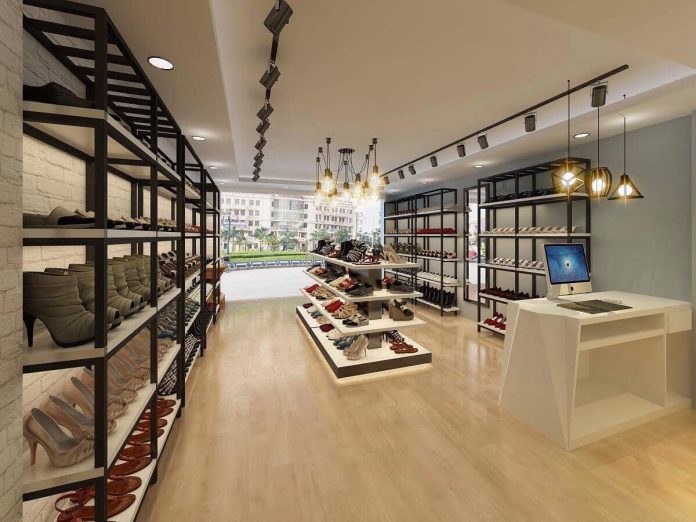 Thiết kế nội thất shop - Shop thời trang cực đẹp mắt