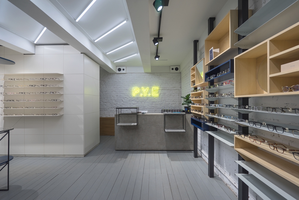 Thiết kế shop mắt kính thời trang nam - Phong cách - Hiện Đại