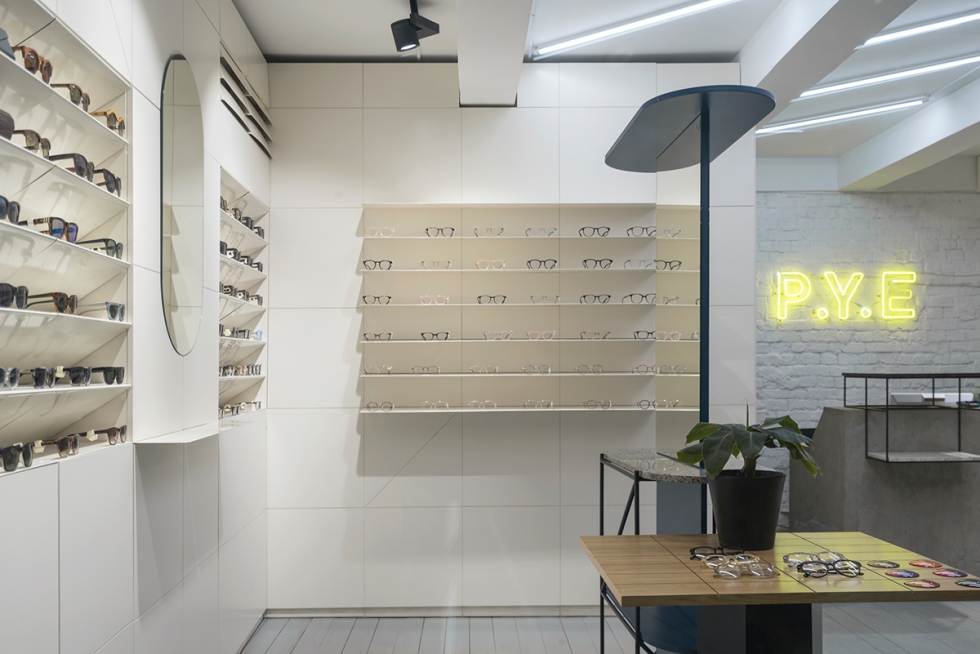 Thiết kế shop mắt kính thời trang nam - Phong cách - Hiện Đại