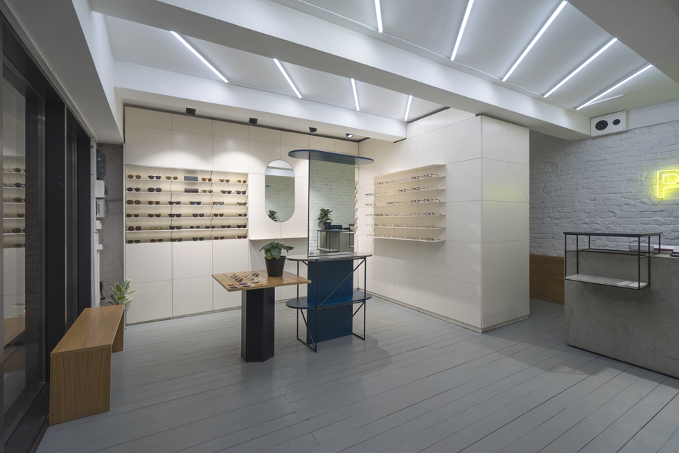 Thiết kế shop mắt kính thời trang nam - Phong cách - Hiện Đại