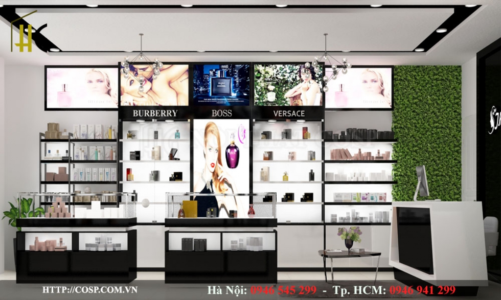 Thiết kế không gian sinh động tạo ấn tượng cho khách hàng