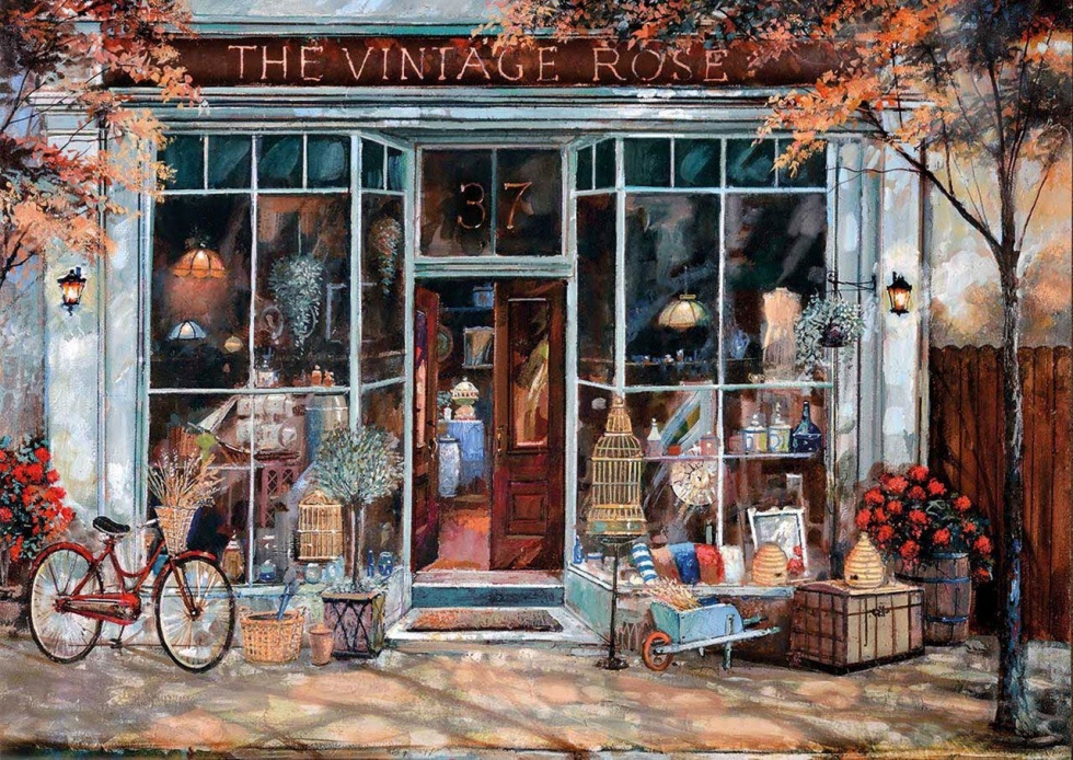 Thiết kế shop thời trang Vintage cho mùa thu thêm sắc màu