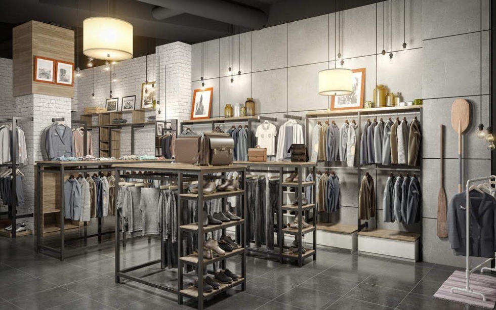 Thiết kế shop thời trang nam cực đẹp mắt