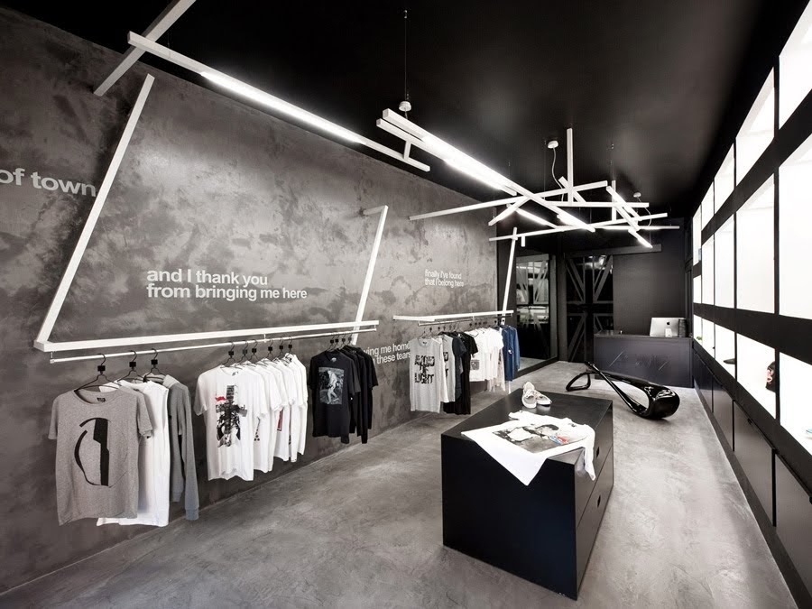 Thiết kế shop thời trang nam - Nhỏ nhưng võ cực to