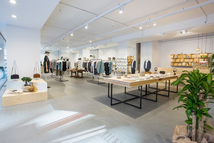 Thiết kế shop thời trang và phụ kiện dành cho nam