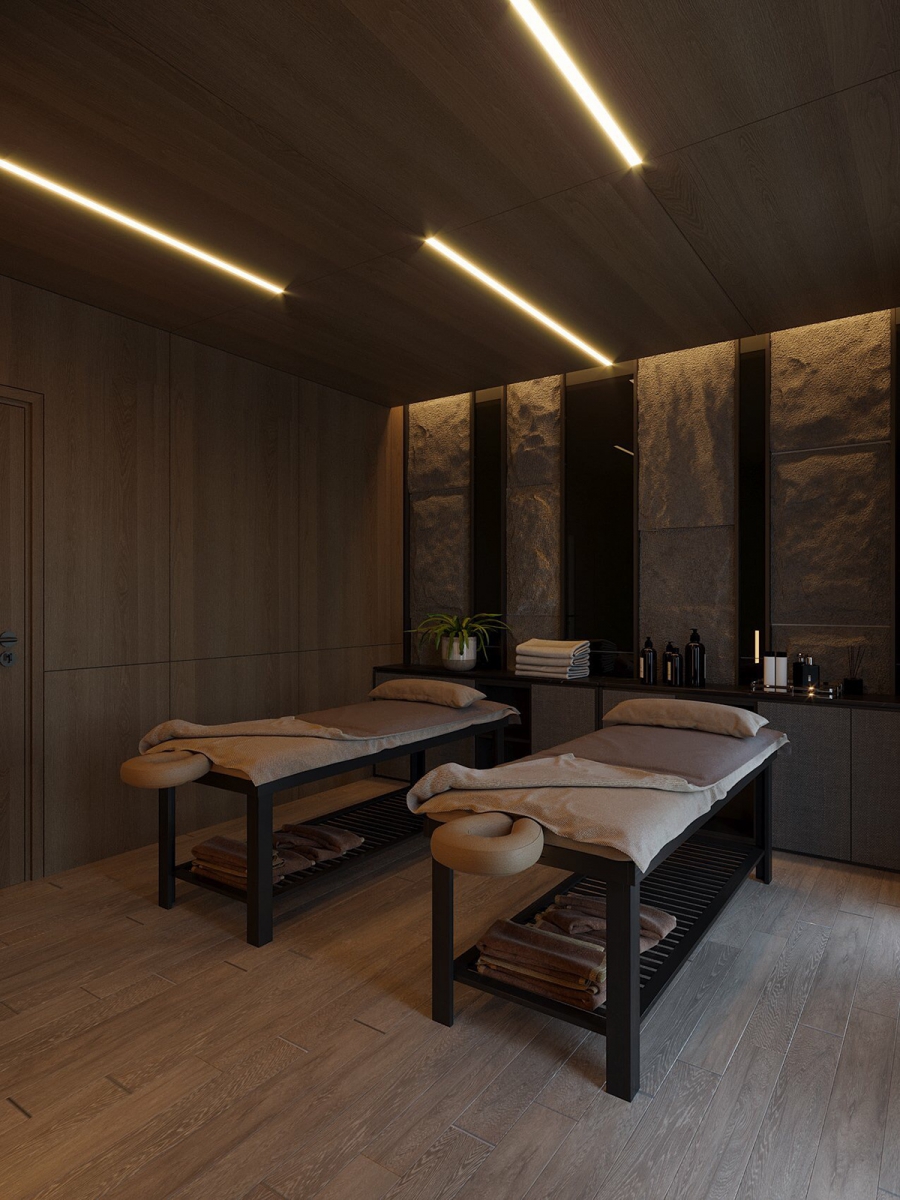 không gian spa