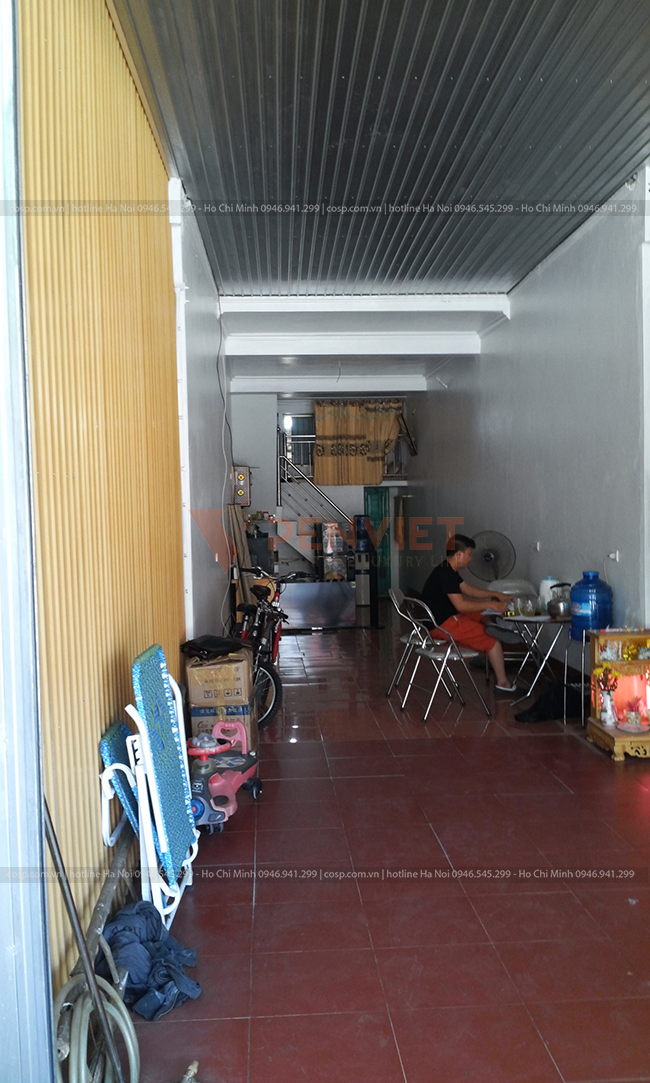 thi công shop đồng hồ anh Cần