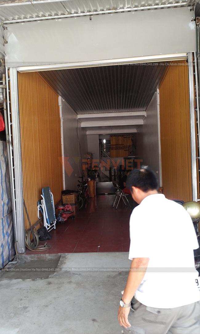 Hình ảnh trước thi công shop đồng hồ anh Cần