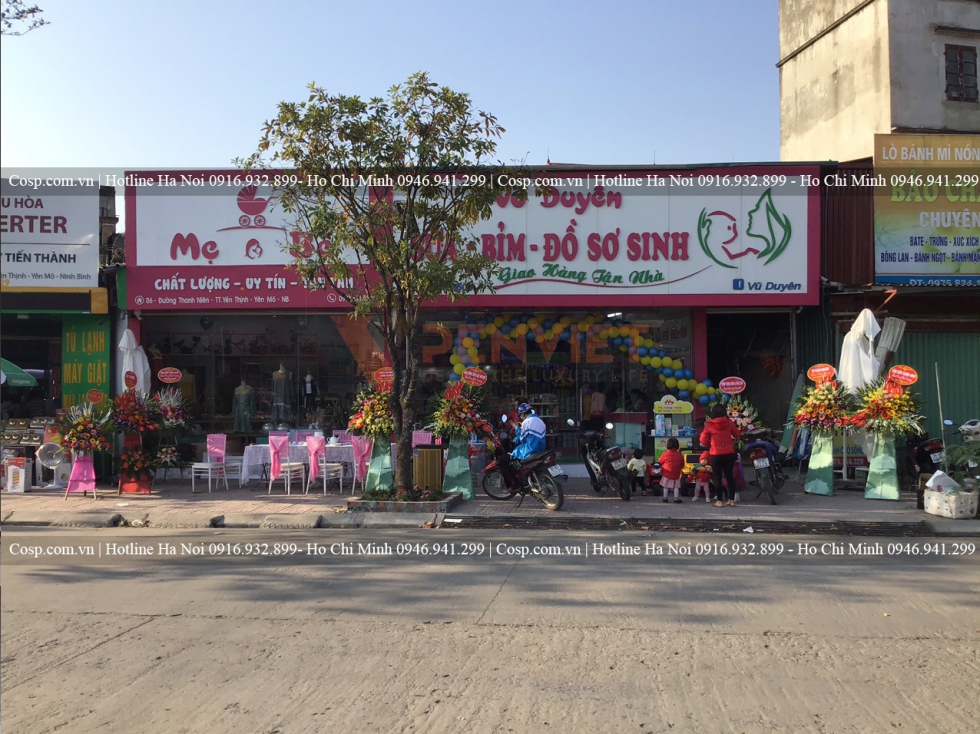 ảnh thực tế shop mẹ bé Vũ Duyên