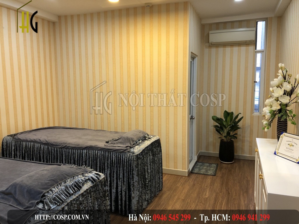 Hình ảnh thực tế của phòng dịch vụ massage của spa