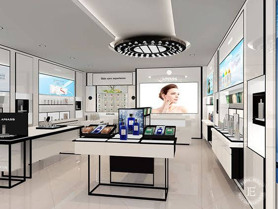 Ba cách thiết kế và trang trí shop mỹ phẩm tấp nập khách