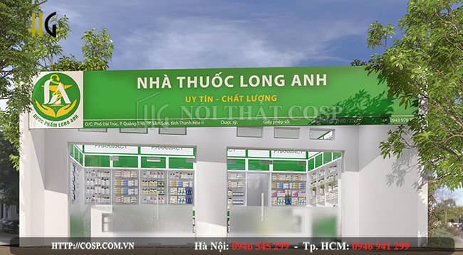 Tiết lộ bí quyết thiết kế bảng hiệu nhà thuốc lôi kéo khách hàng