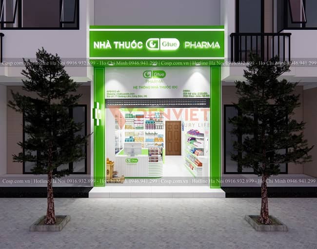 Tiết lộ bí quyết thiết kế bảng hiệu nhà thuốc lôi kéo khách hàng