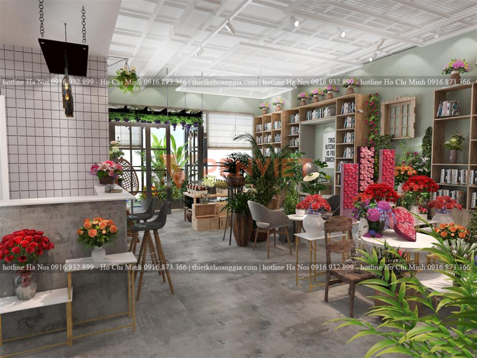 bi quyet thiet ke shop hoa tuoi 1