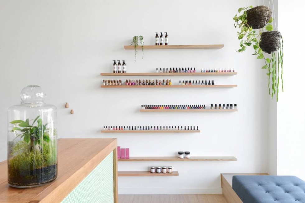 Cách trang trí tiệm Nails nhìn đơn giản nhưng lại hút hồn