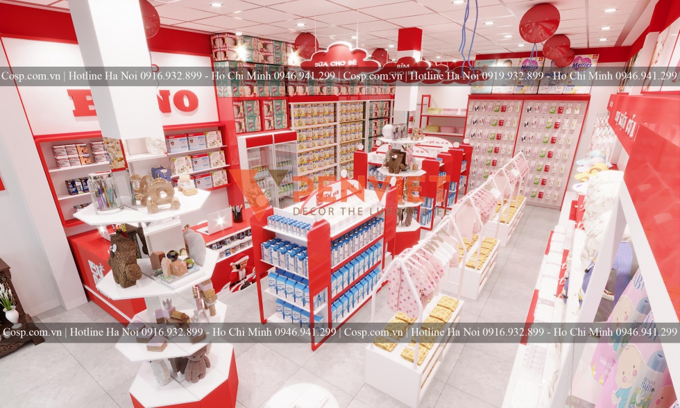 chon mau thiet ke shop thoi trang hop menh hoa