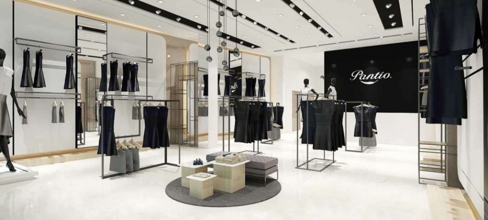 Thiết kế cửa hàng thời trang theo phong cách sang trọng, đẳng cấp