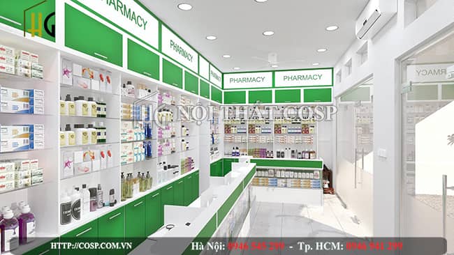 Dịch vụ thiết kế nhà thuốc chuyên nghiệp đảm bảo chuẩn gpp