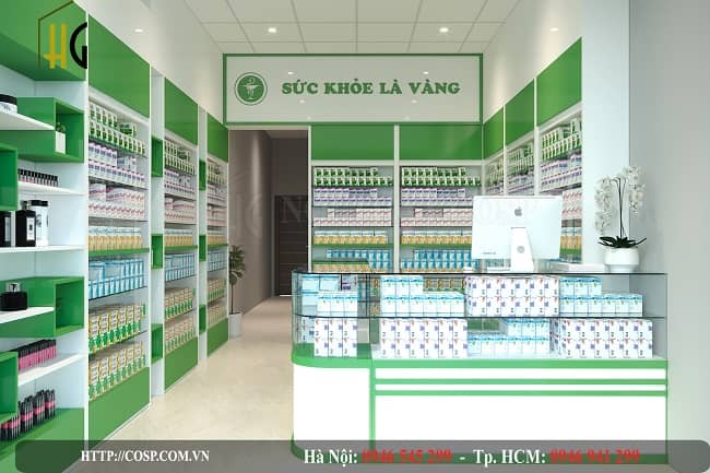 Dịch vụ thiết kế nhà thuốc chuyên nghiệp đảm bảo chuẩn gpp