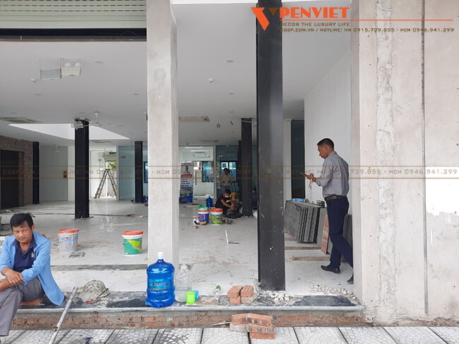 Nhà thuốc được setup tại tầng 1 của tòa nhà