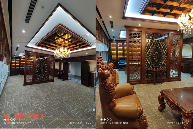 Hình ảnh của một văn phòng hạng A dần được hé lộ