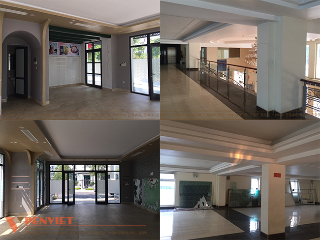 Hiện trạng mặt bằng cần được cải tạo để phù hợp với chức năng khám chữa bệnh