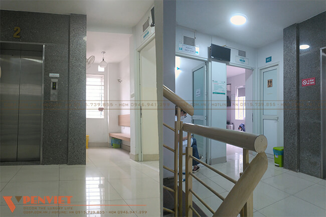 Hiện trạng mặt bằng phòng khám