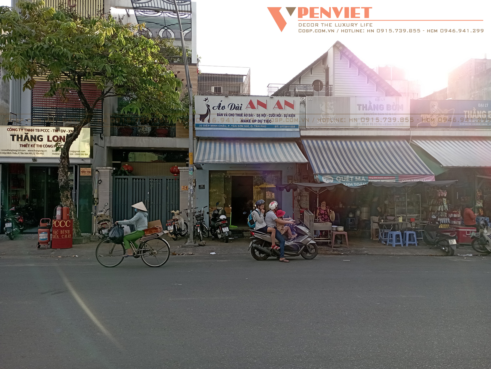 Hiện trạng mặt bằng có nhiều hạn chế