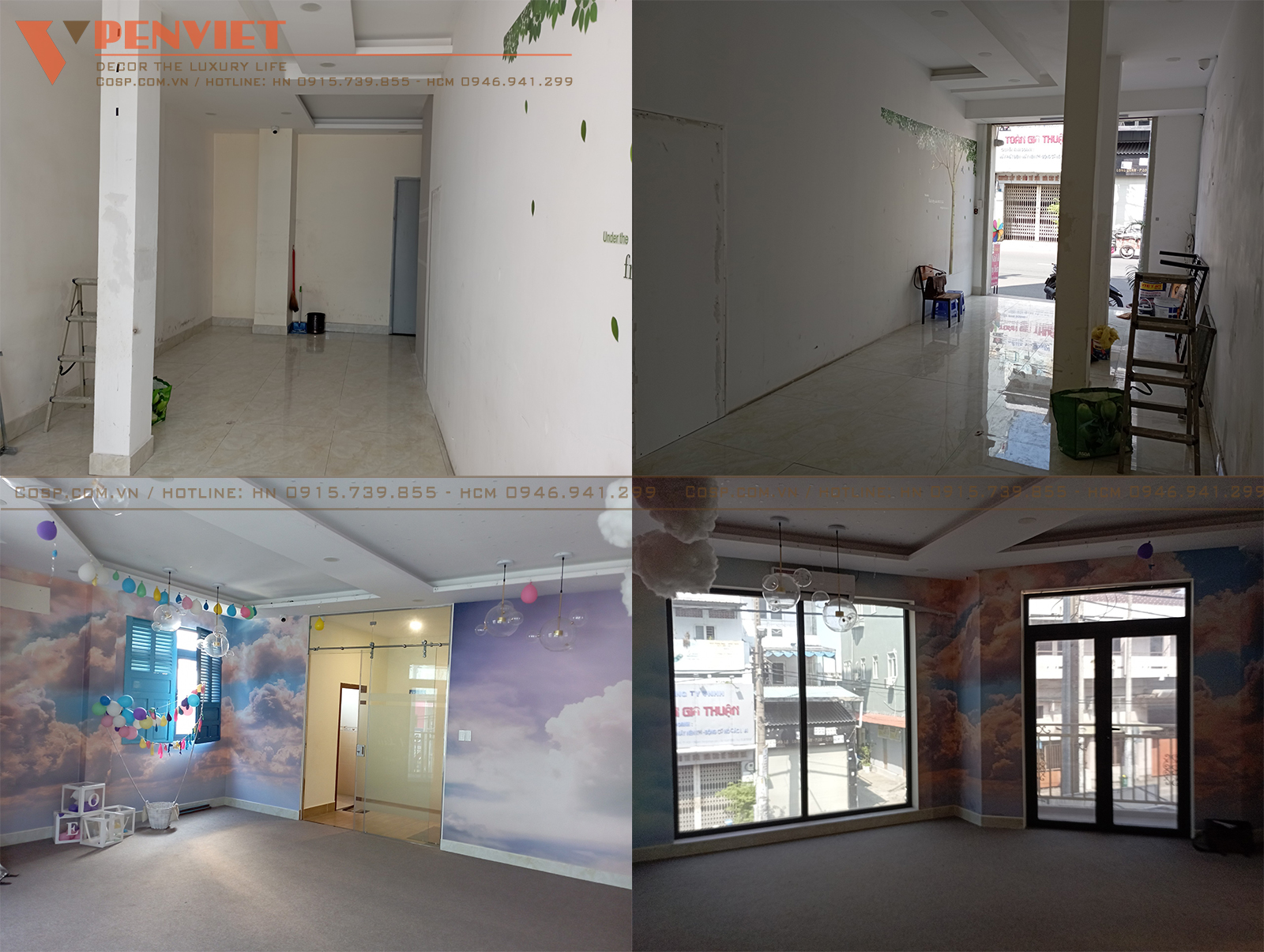 Hiện trạng mặt bằng kinh doanh