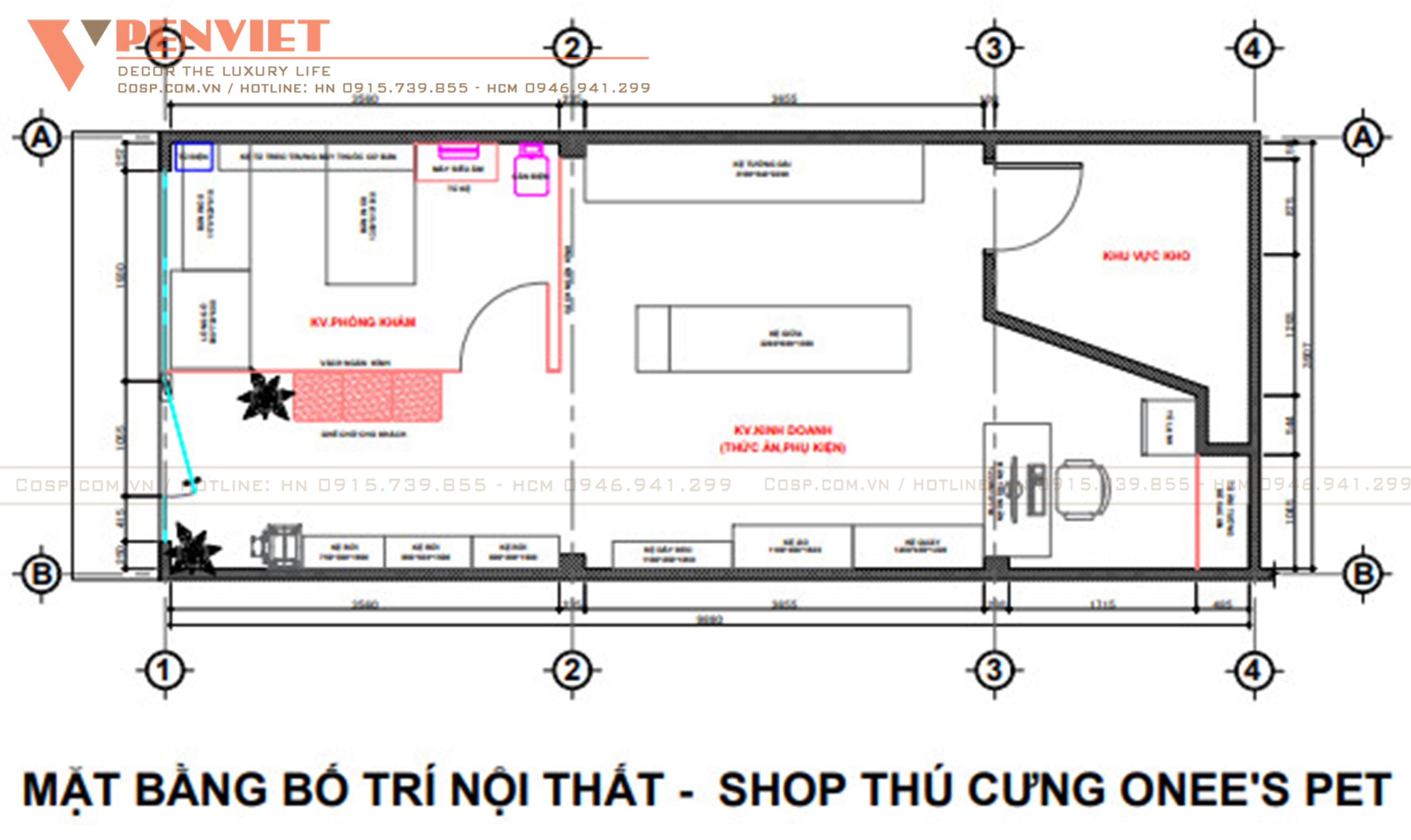 Giải pháp bố trí mặt bằng phòng khám
