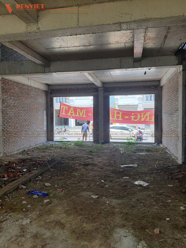 Phòng khám sở hữu diện tích 77m2