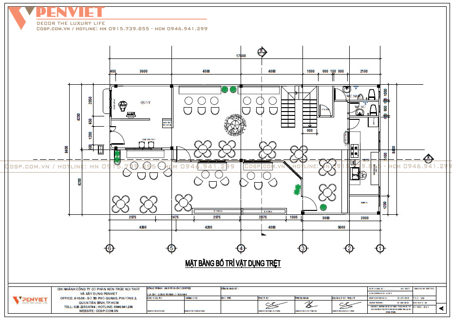 Tạo nhiều không gian mang tới sự riêng tư cho khách hàng