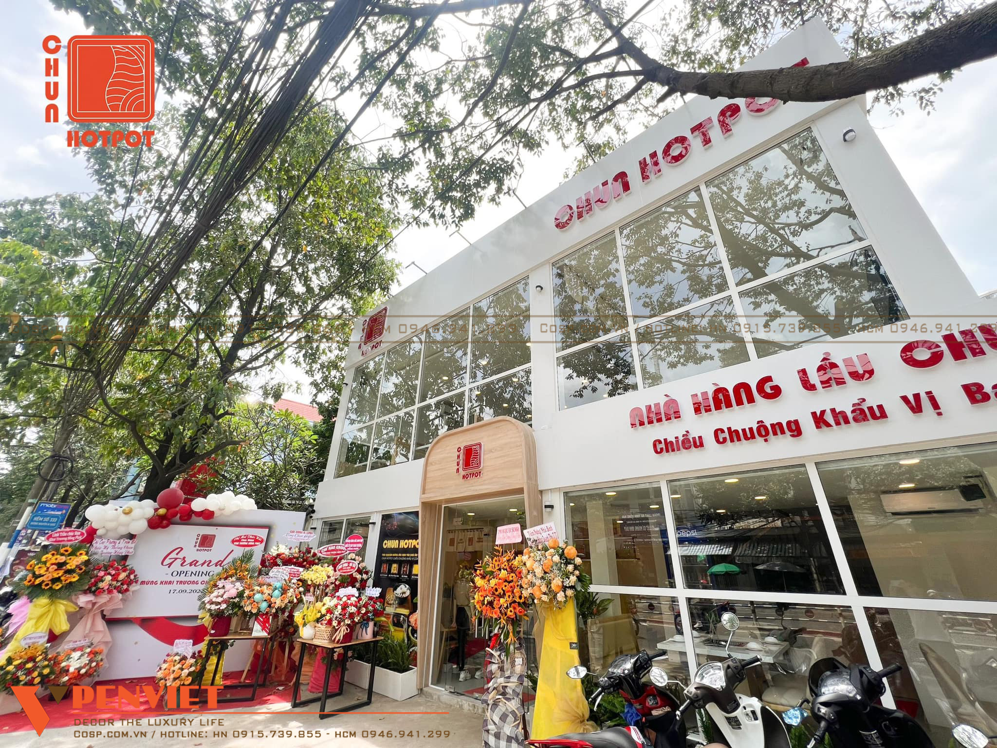 Thiết kế quán lẩu Chun