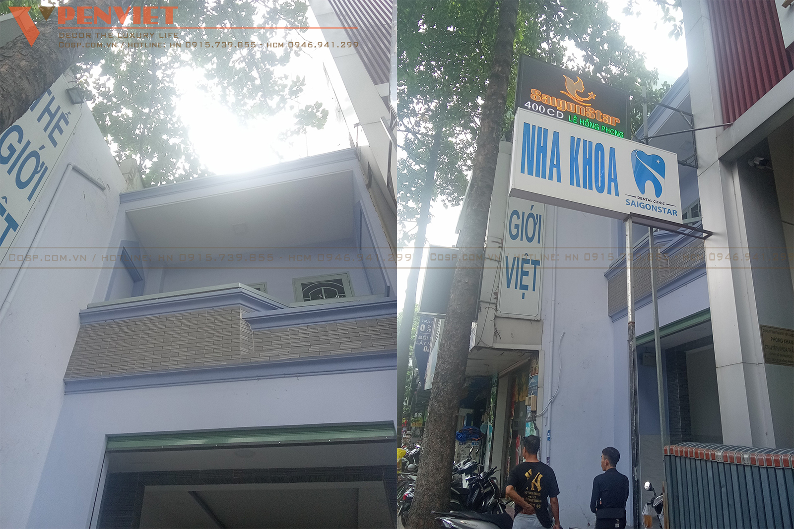 Hình ảnh nhà hàng trước khi thi công